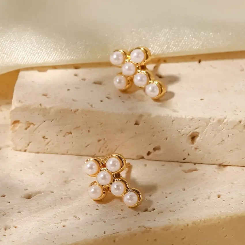The Heirloom Cross Studs