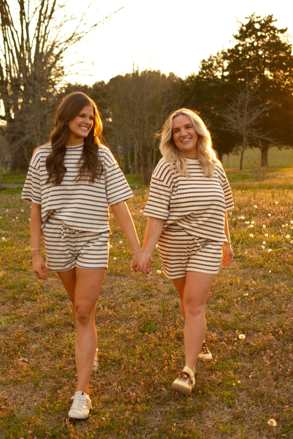 The Golden Hour Stripe Set