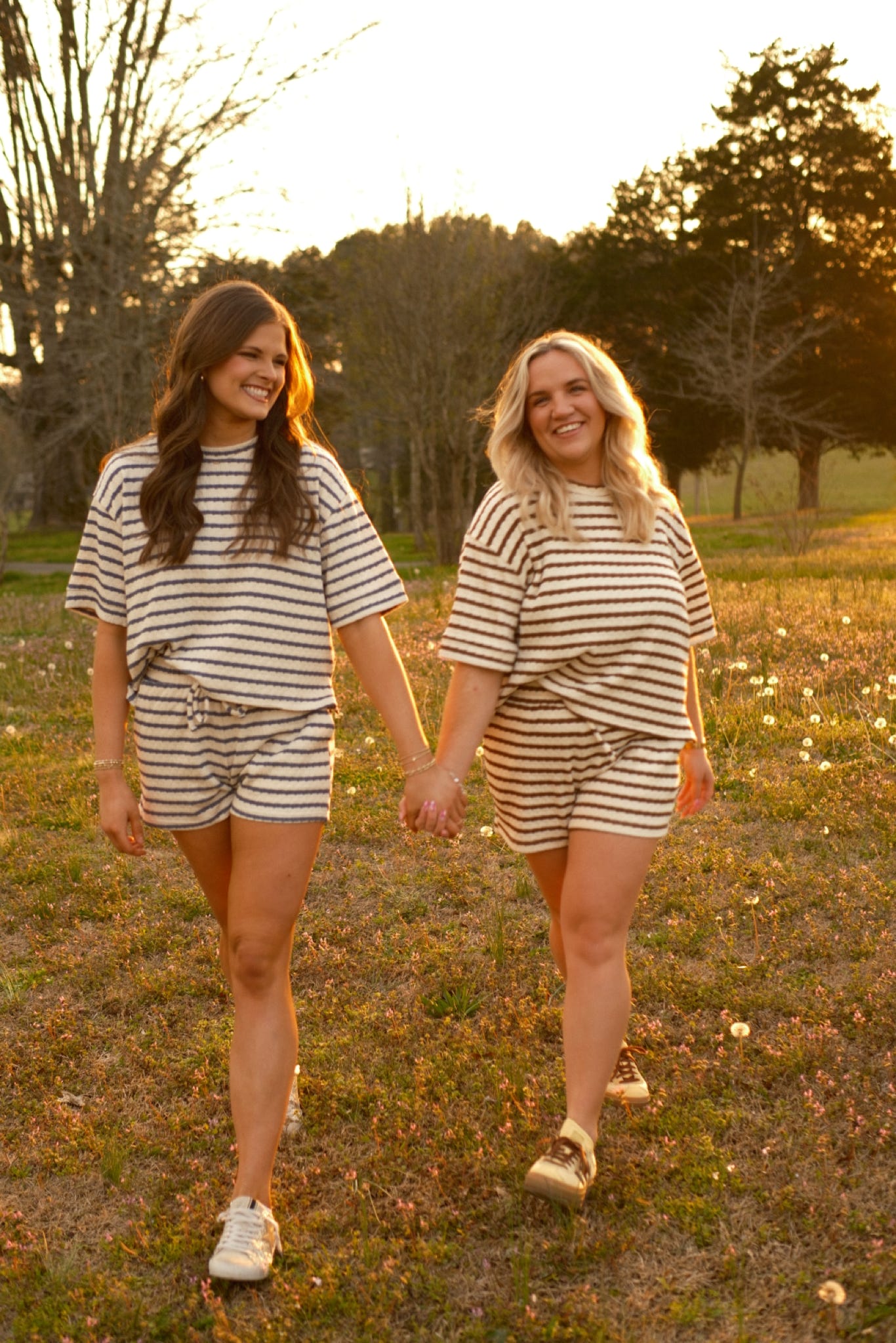 The Golden Hour Stripe Set