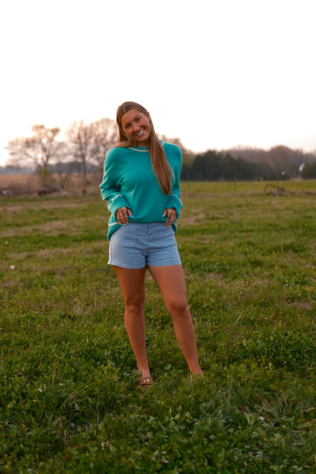 The Pop of Spring Sweater