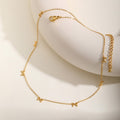 Bow Charm Necklace