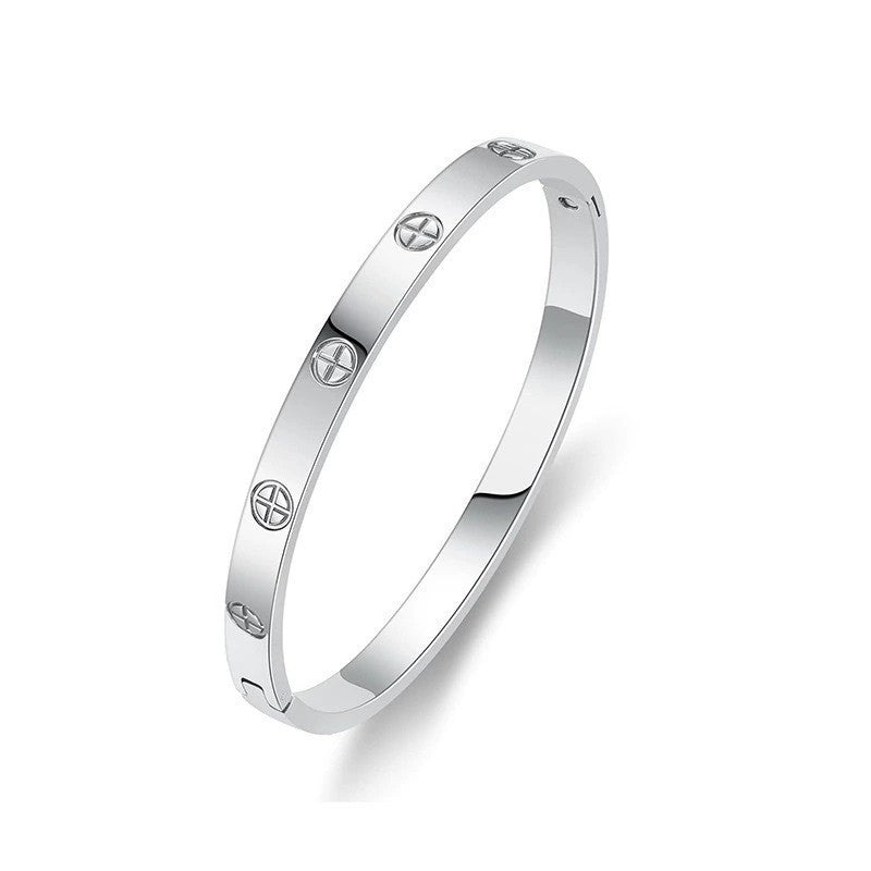 Luxe Cross Bangle