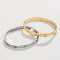 Luxe Cross Bangle