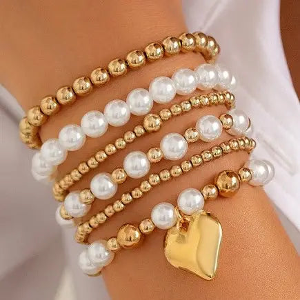 Pearl Perfection Bracelet Stack