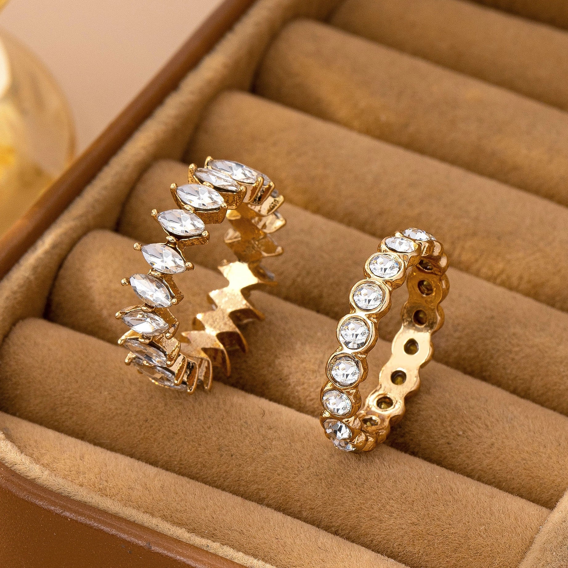 Crystal Ring Duo