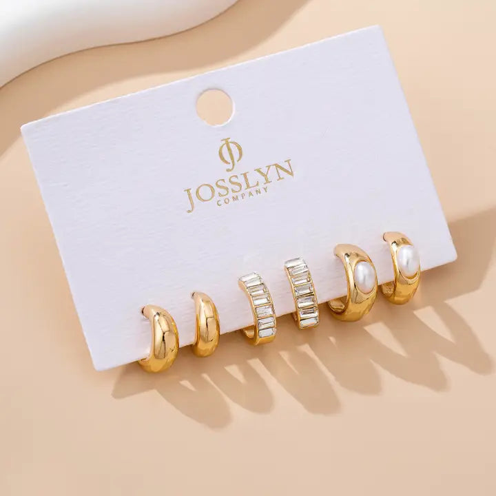Timeless Trio Earring Set