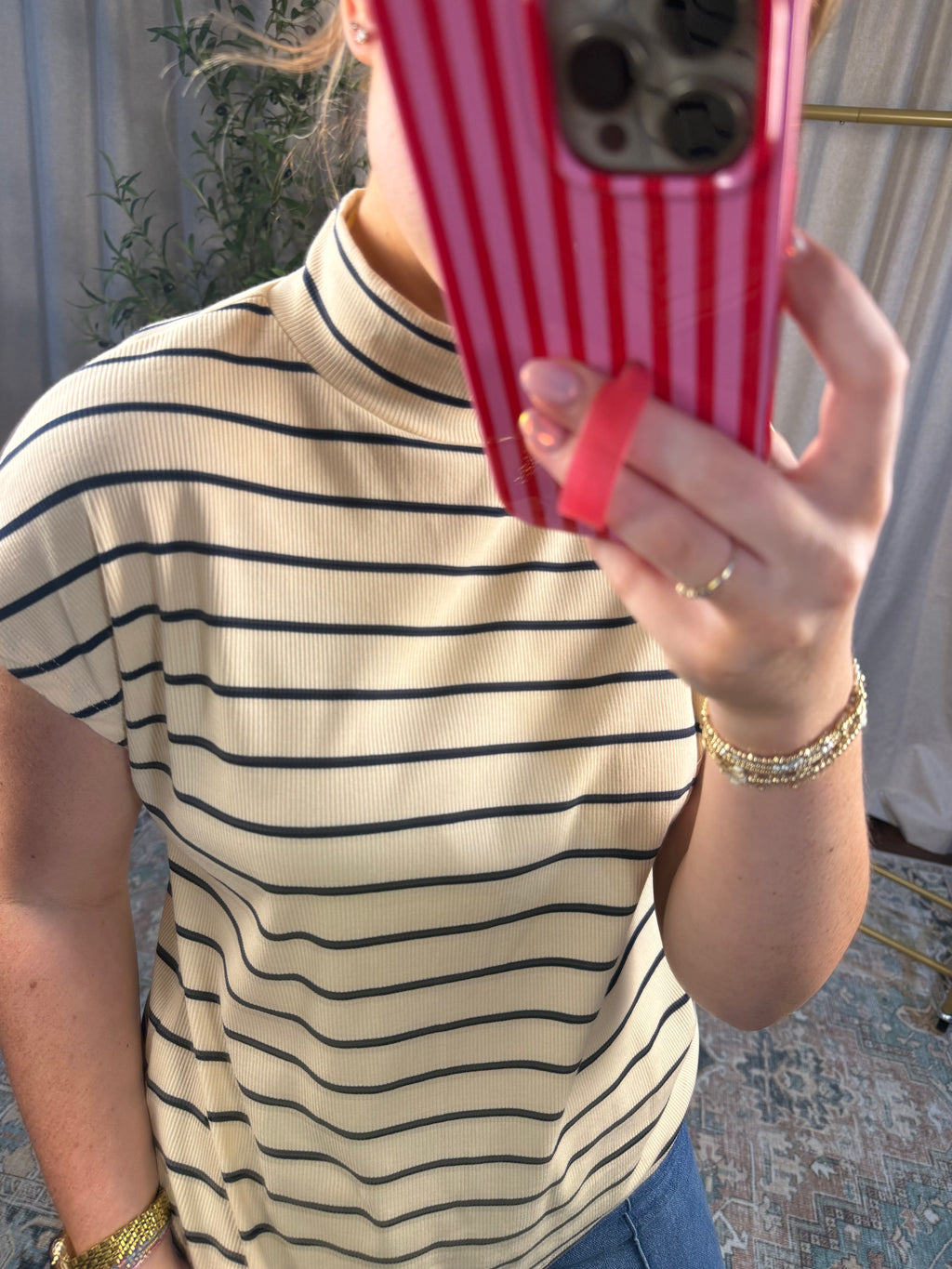 The Savannah Stripe Top