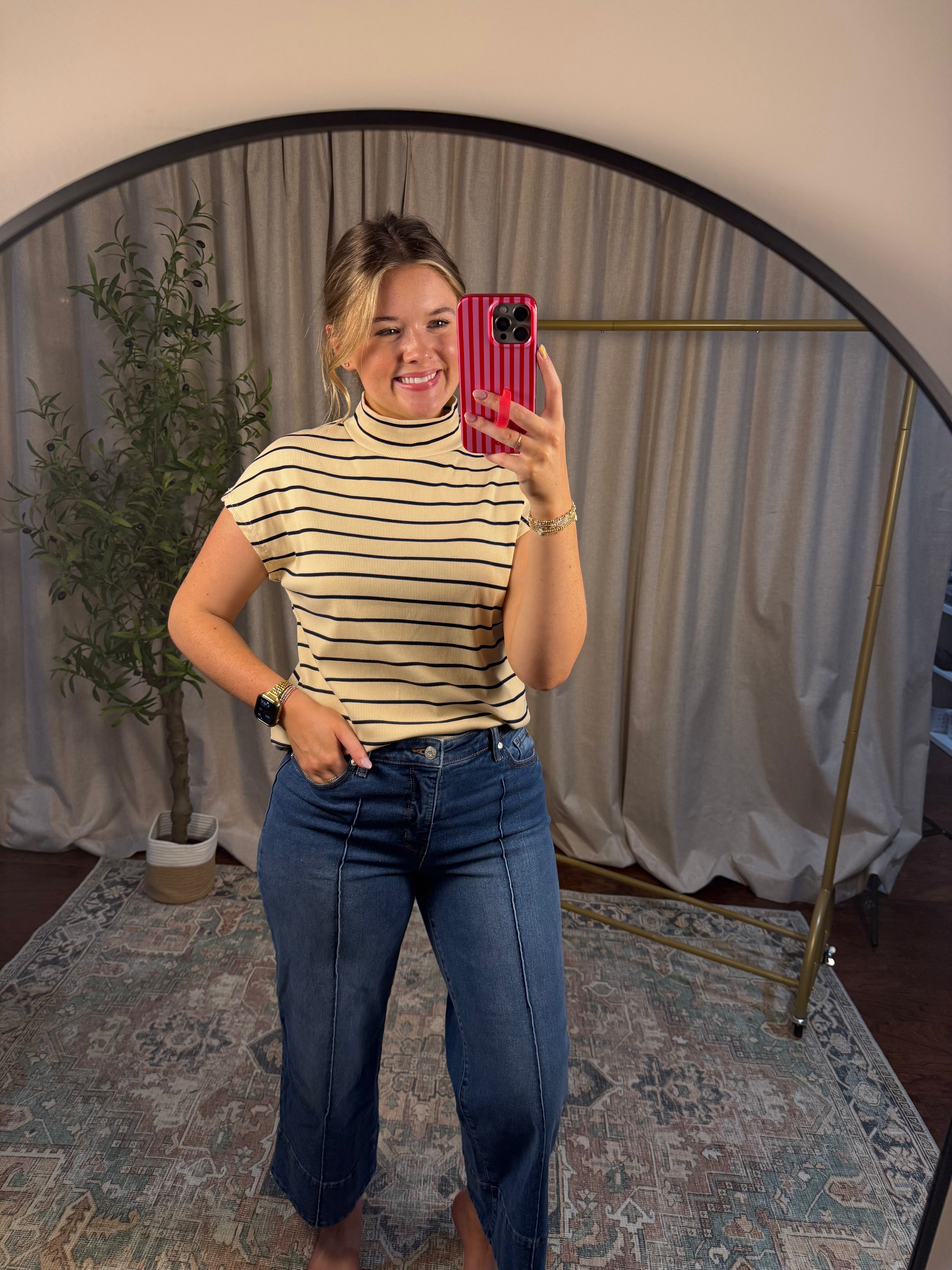 The Savannah Stripe Top