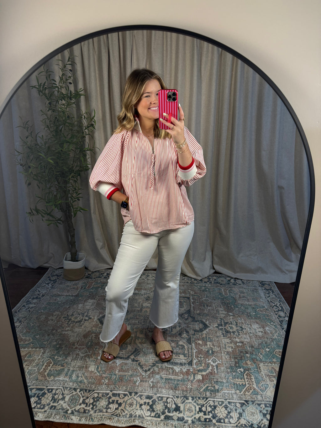 Main Street Stripe Top