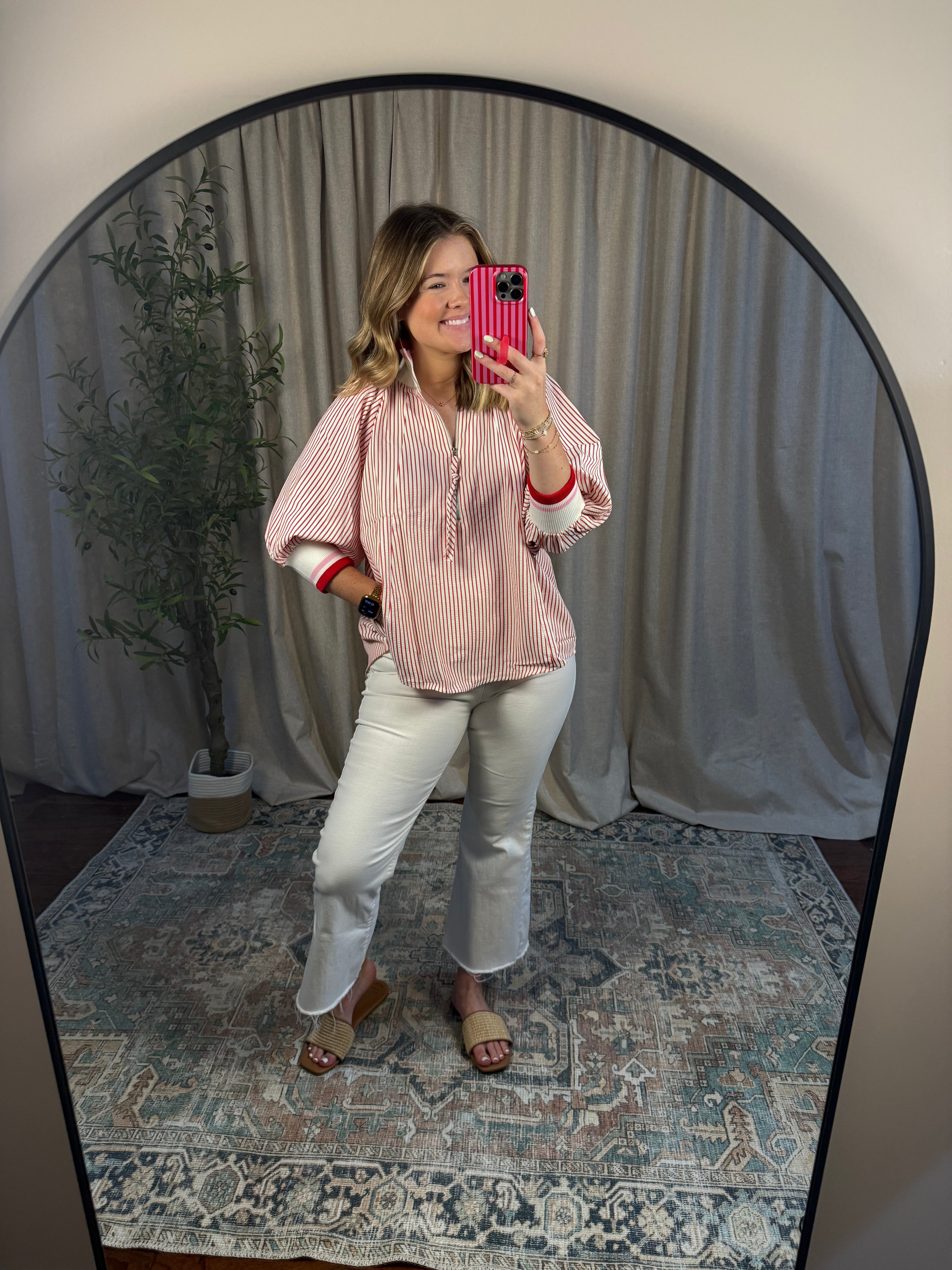 Main Street Stripe Top