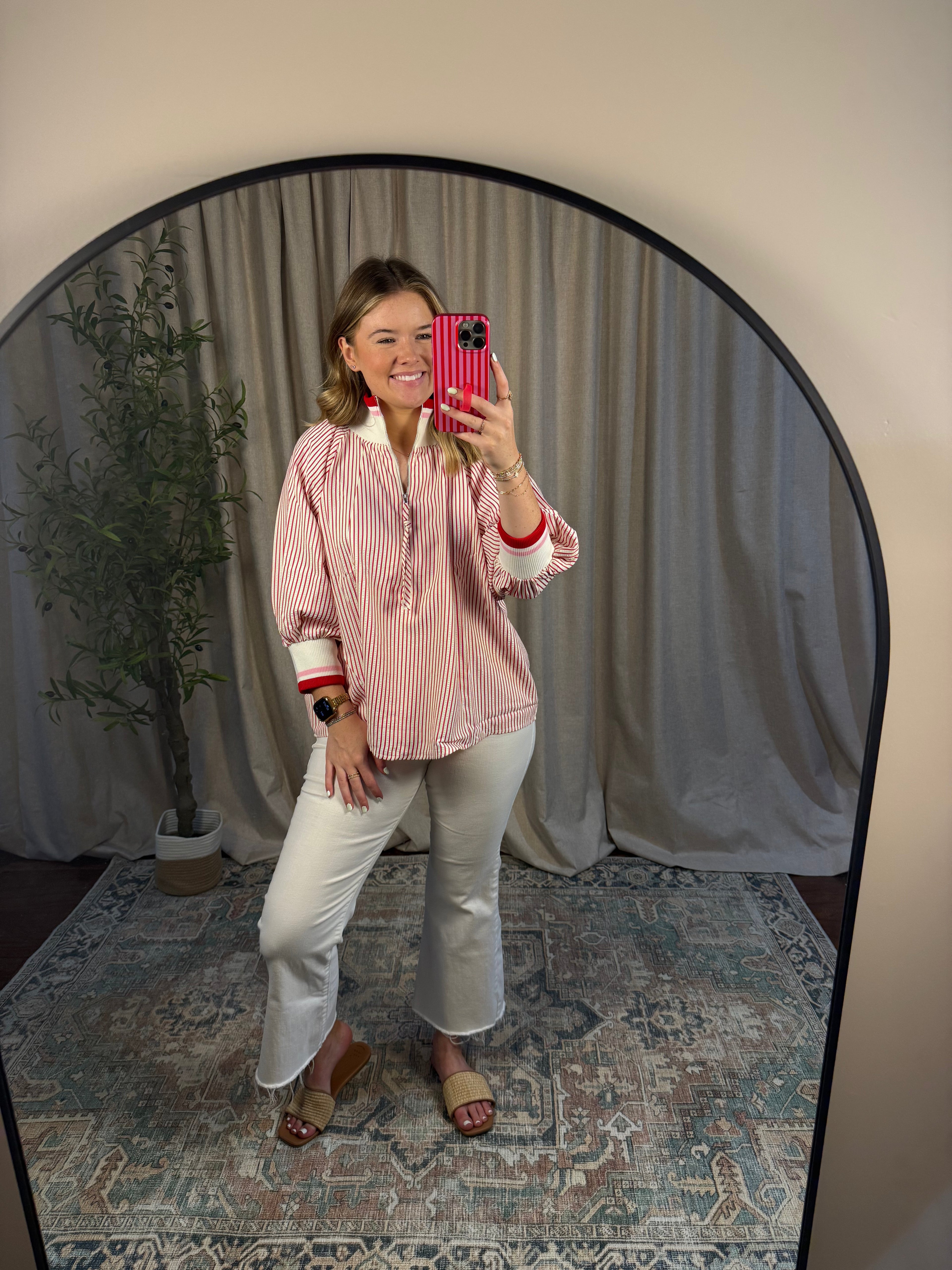 Main Street Stripe Top