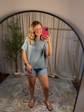 Lake Day Ribbed Top