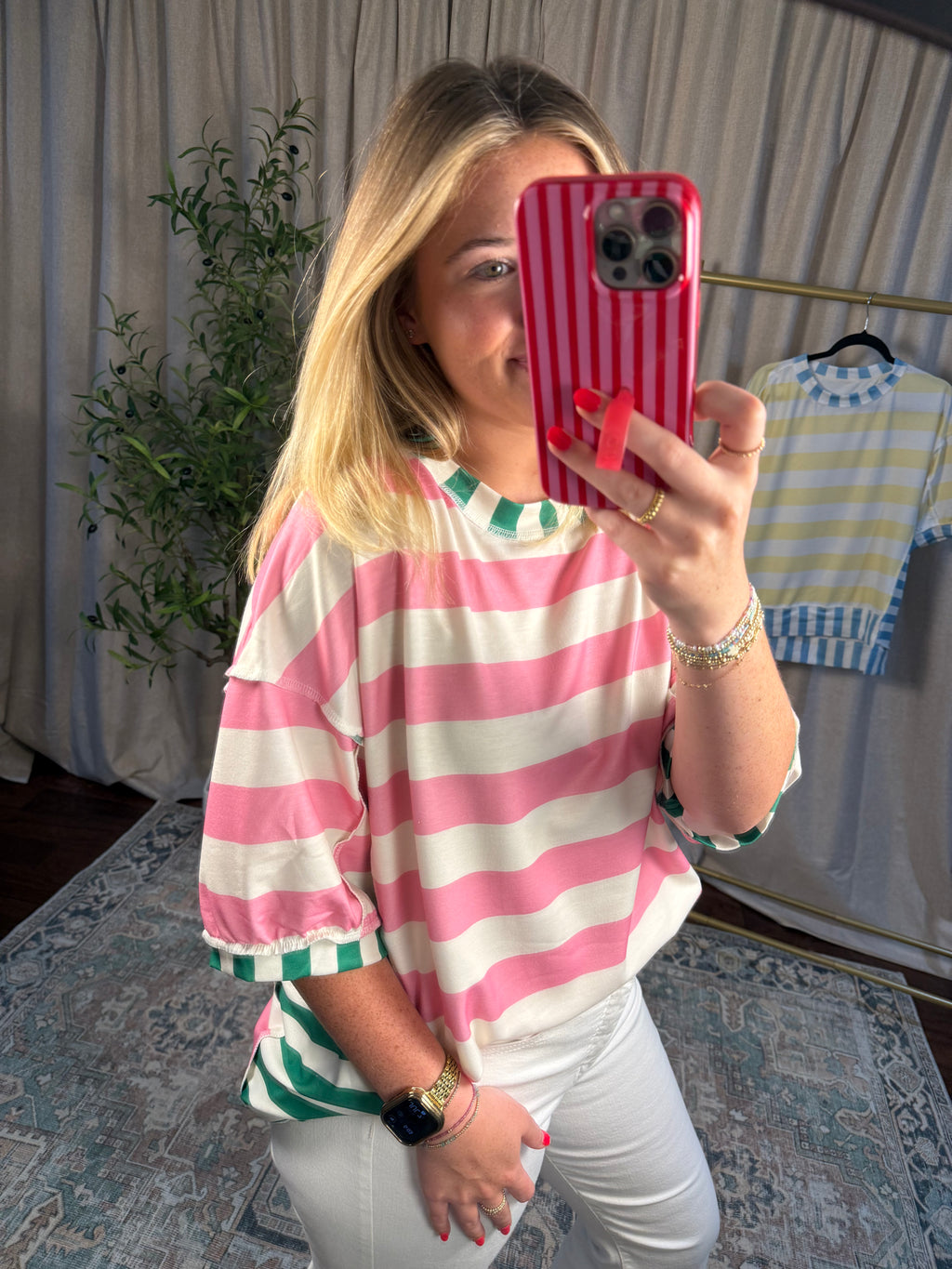 Sugar Stripe Top