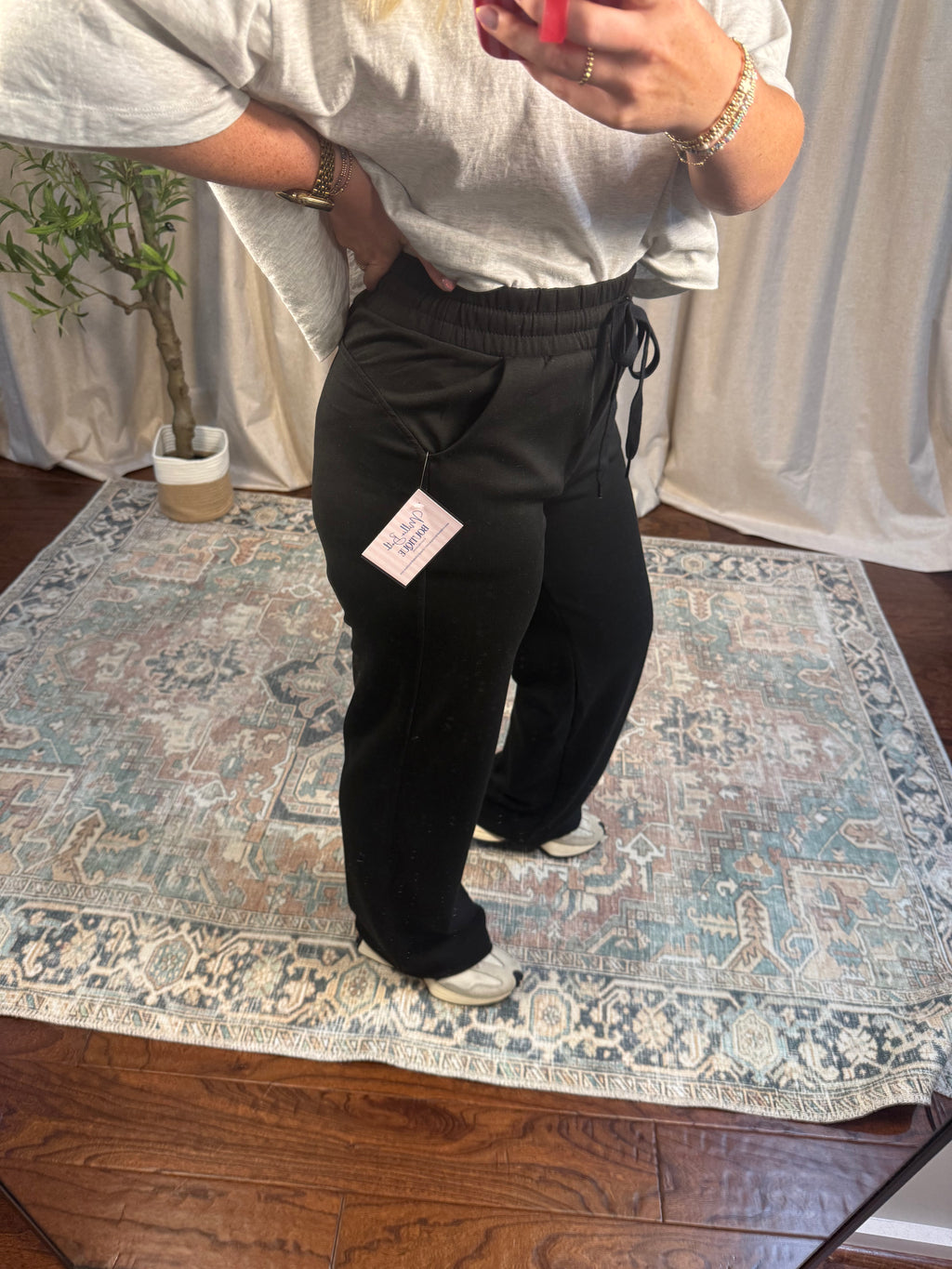 Stay Cozy Wide Leg Pants