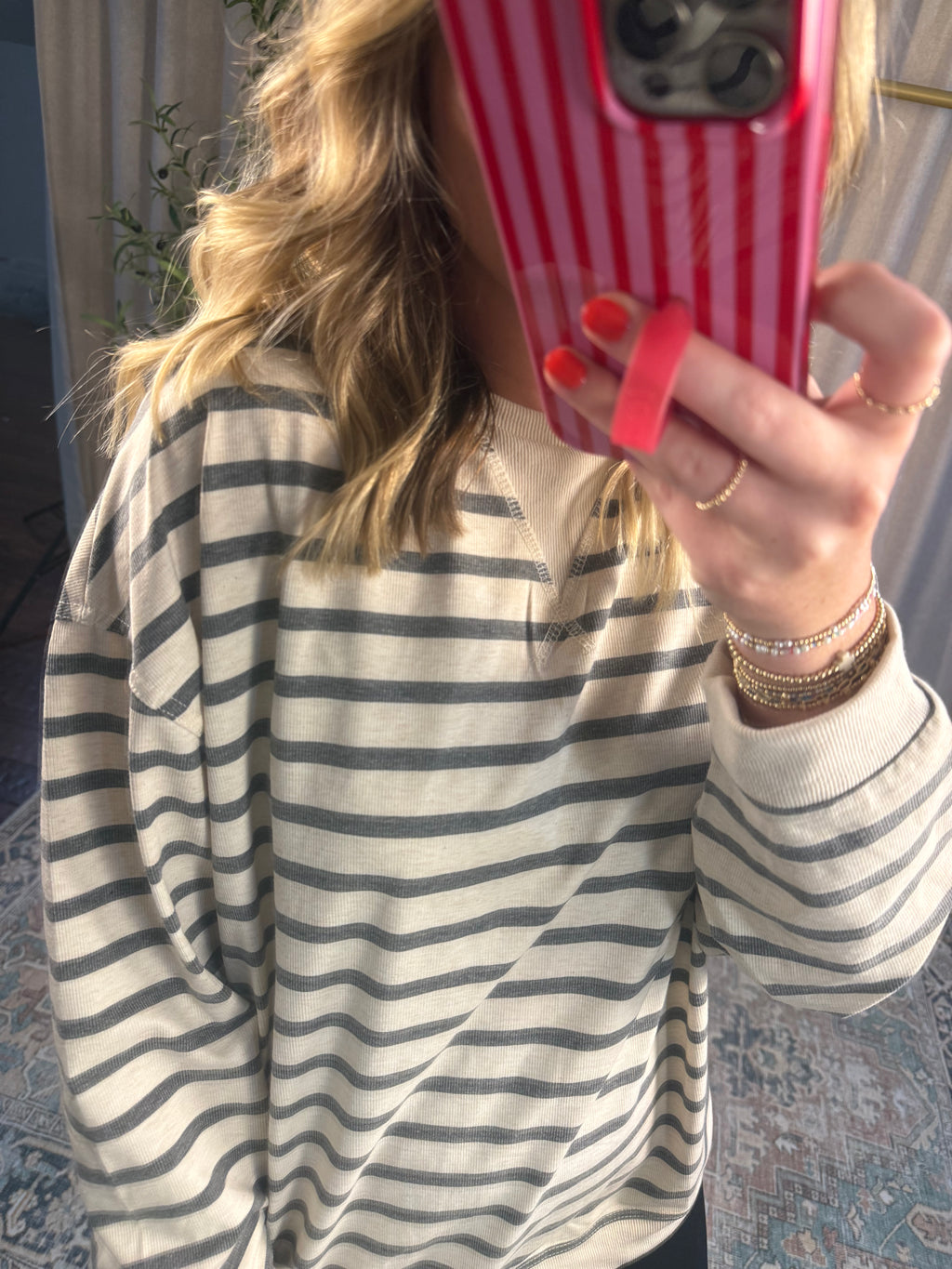 The Harbor Stripe Pullover