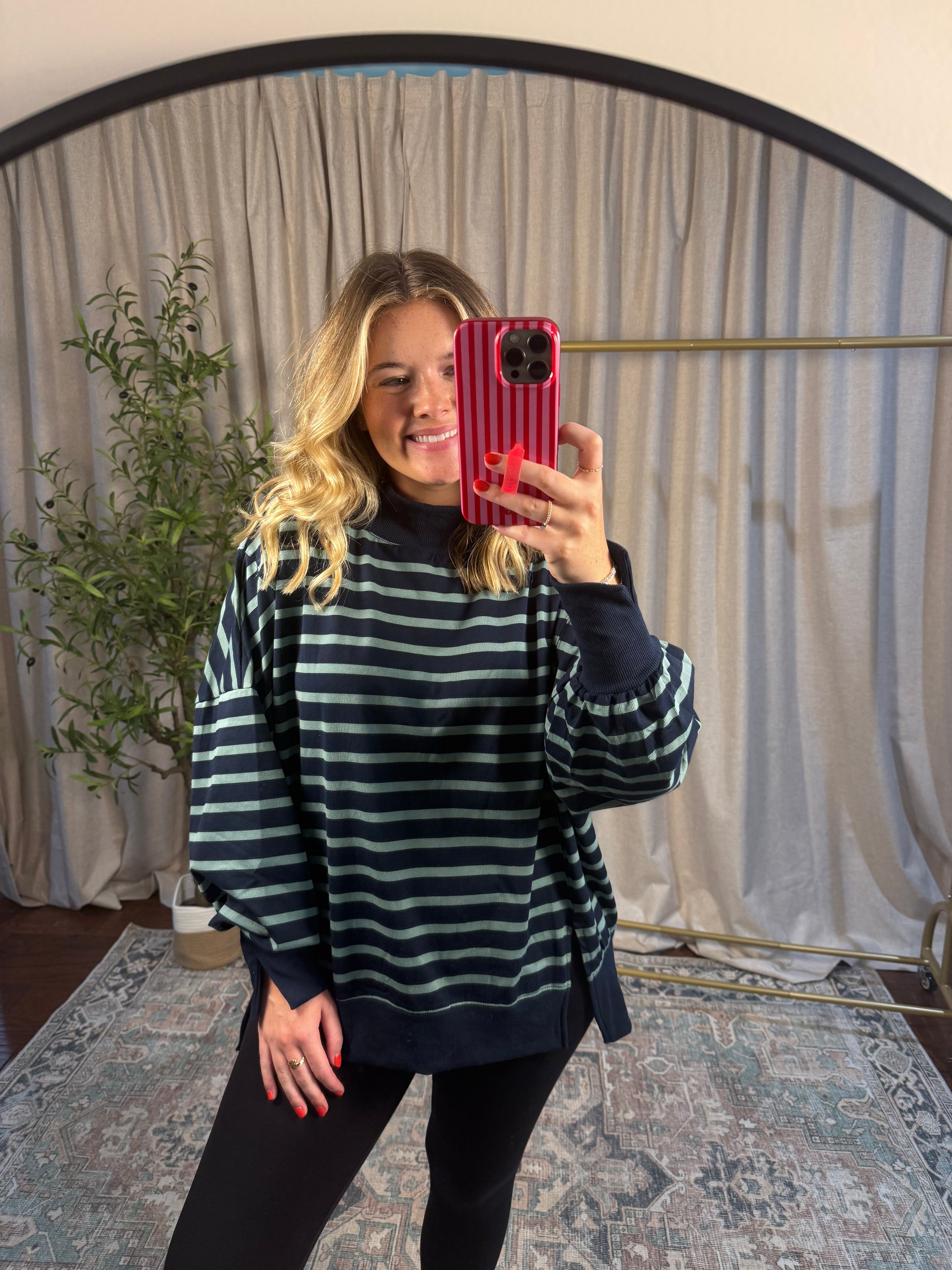 Simply Striped Pullover