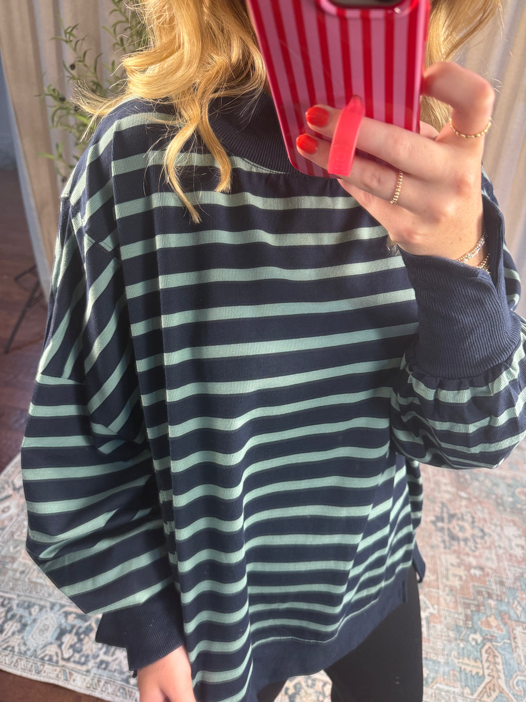 Simply Striped Pullover