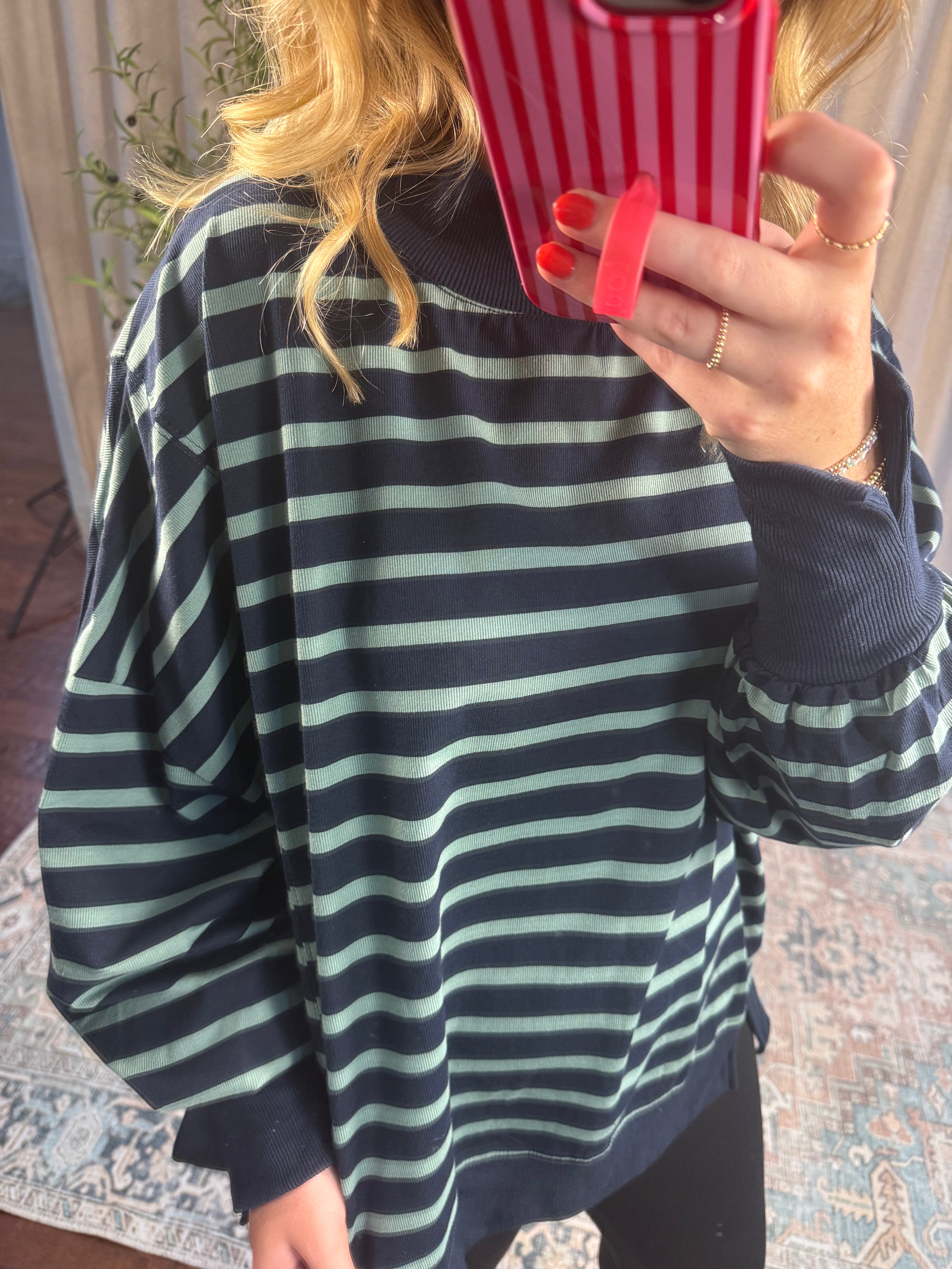 Simply Striped Pullover
