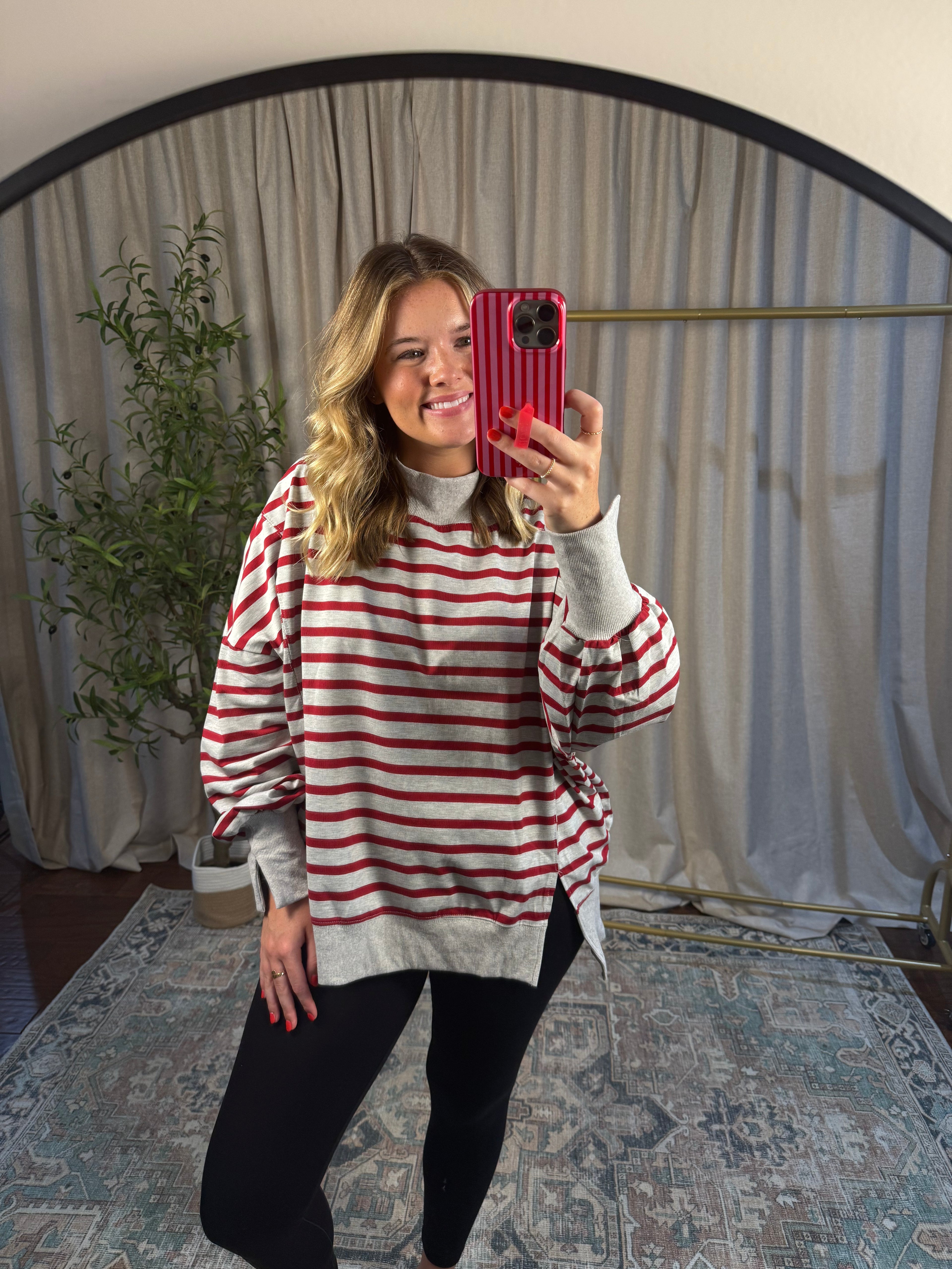 Simply Striped Pullover