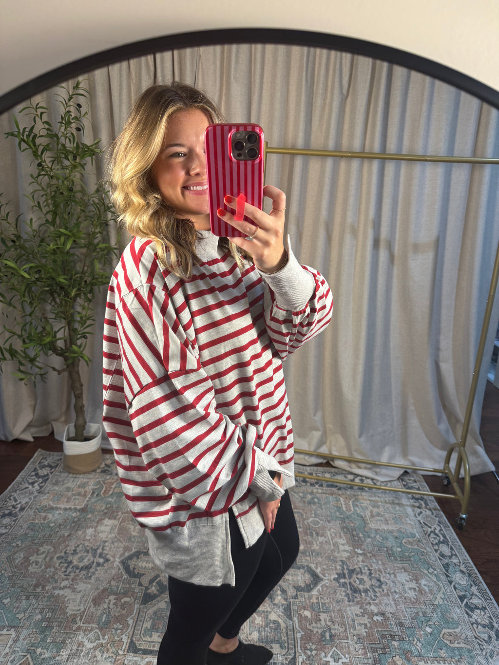 Simply Striped Pullover