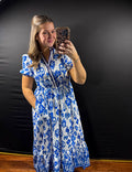 Blue Villa Dress - SALE