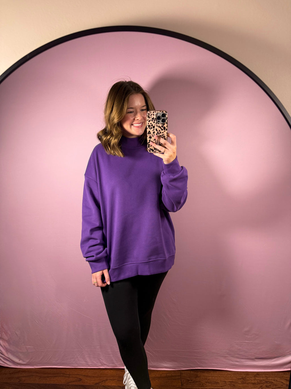 The Game Day Mockneck Pullover