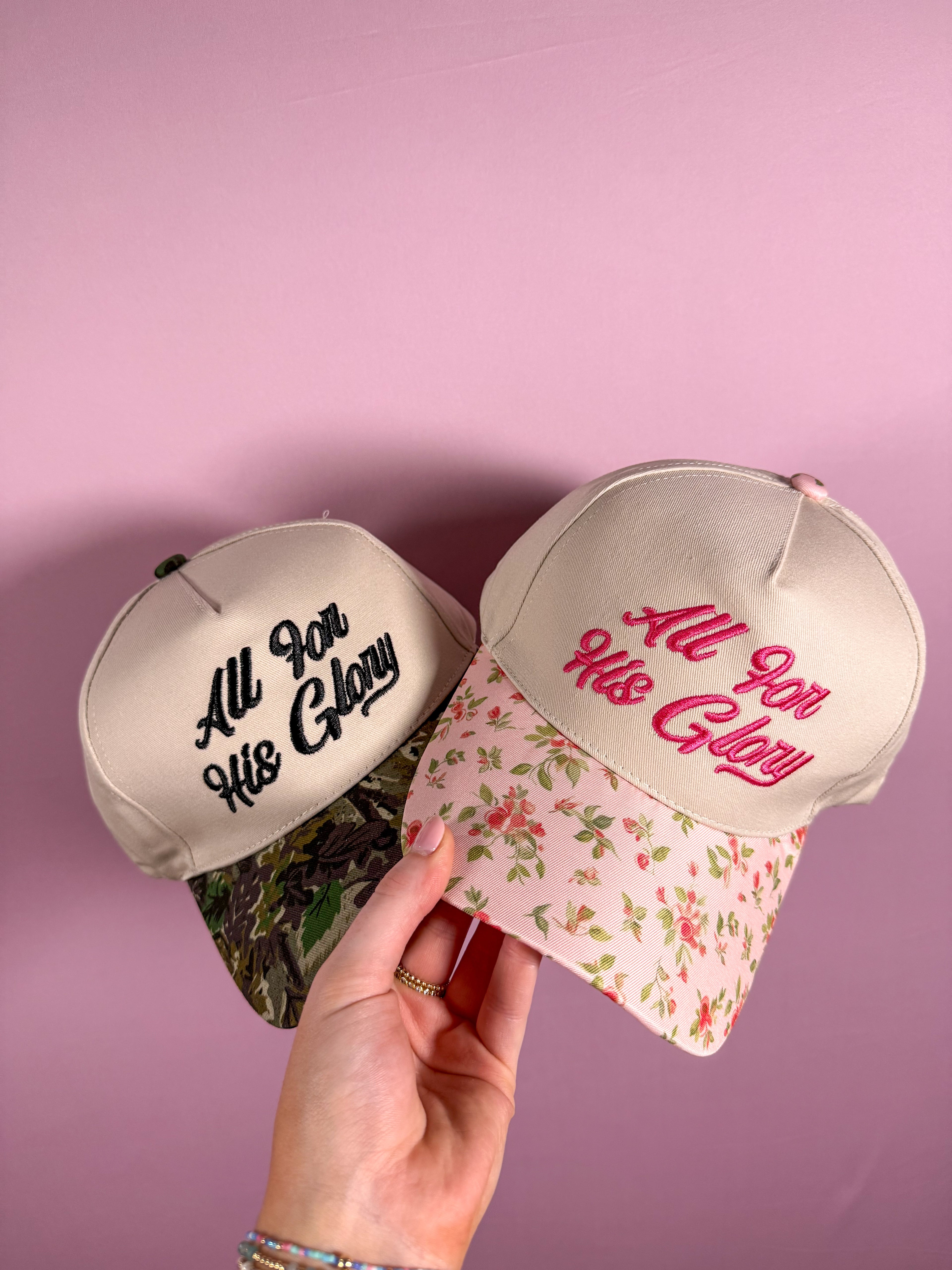 All For His Glory Hat