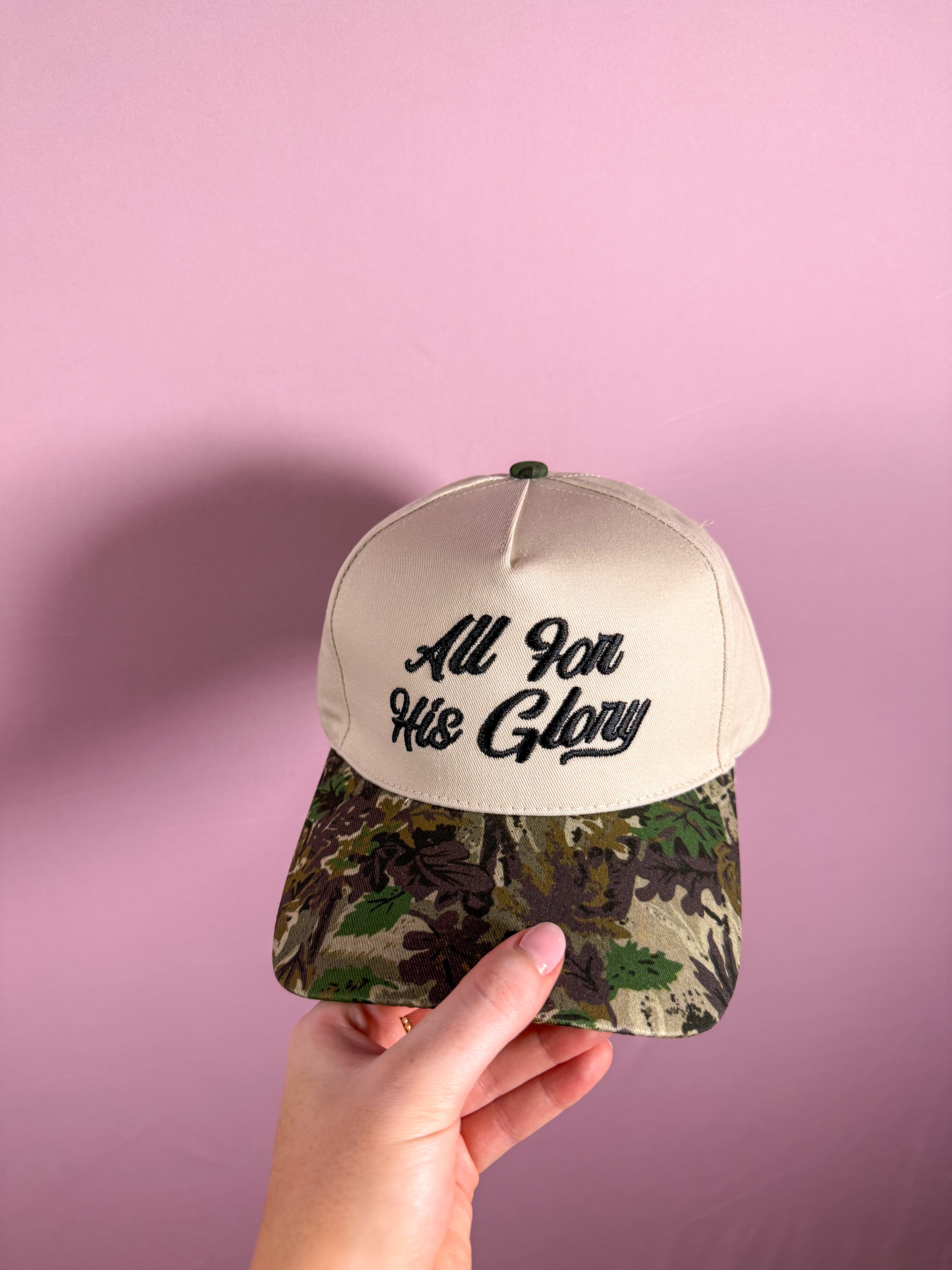 All For His Glory Hat