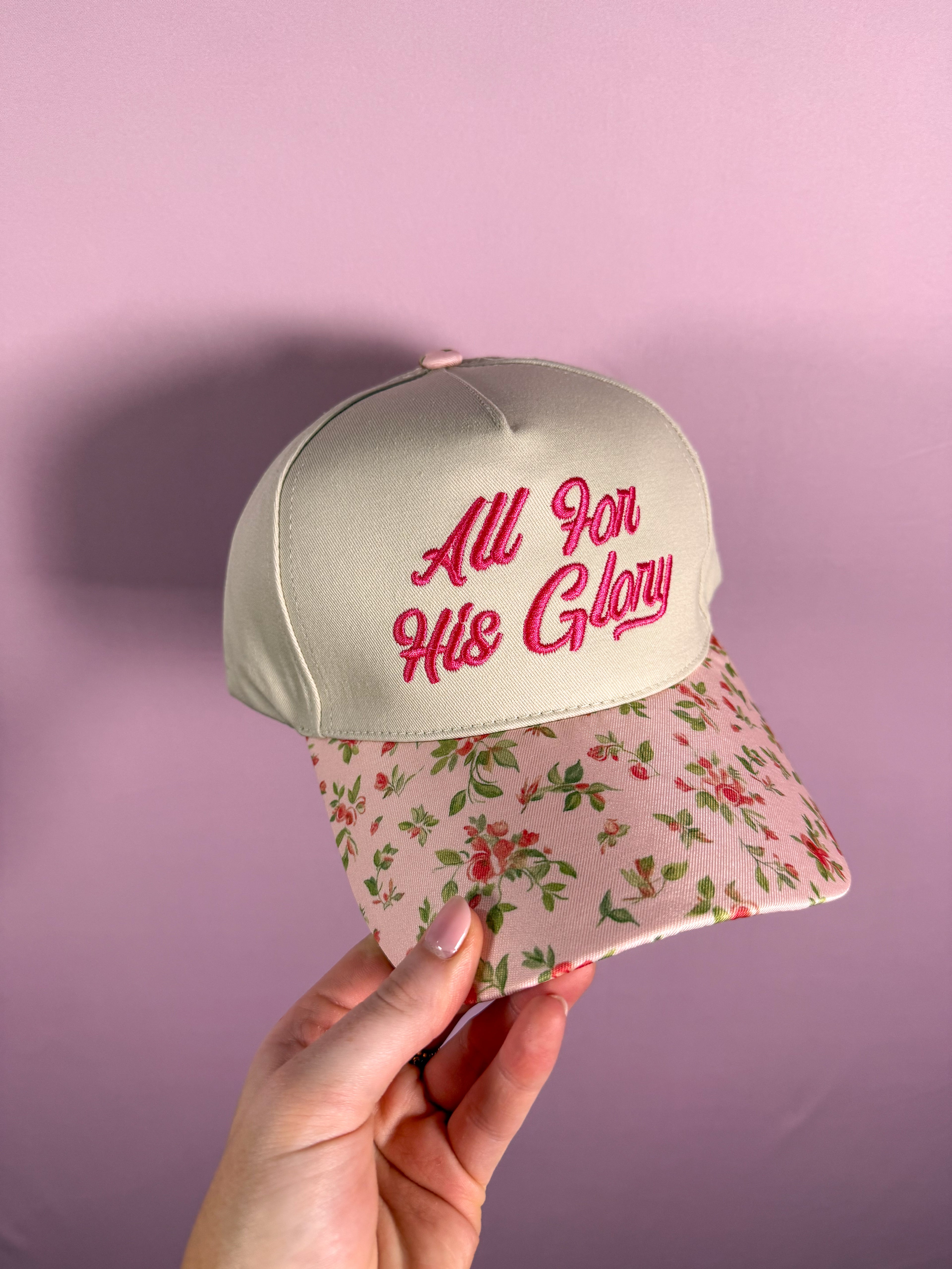 All For His Glory Hat