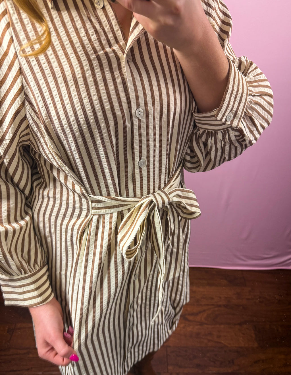 Uptown Stripe Dress