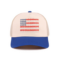 Red, White & Bloom Trucker Hat