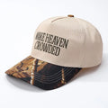 Make Heaven Crowded Camo Trucker Hat
