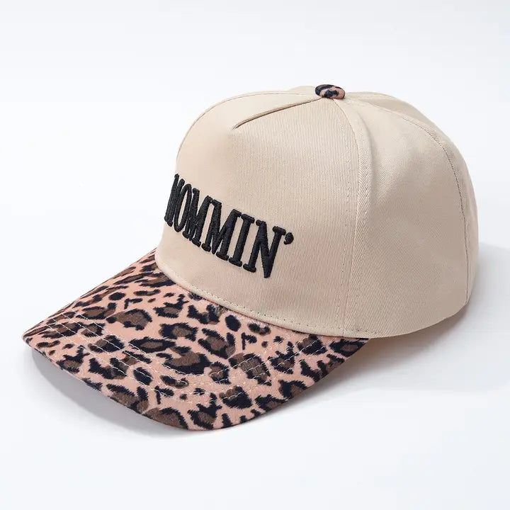 Mommin' Leopard Trucker Hat